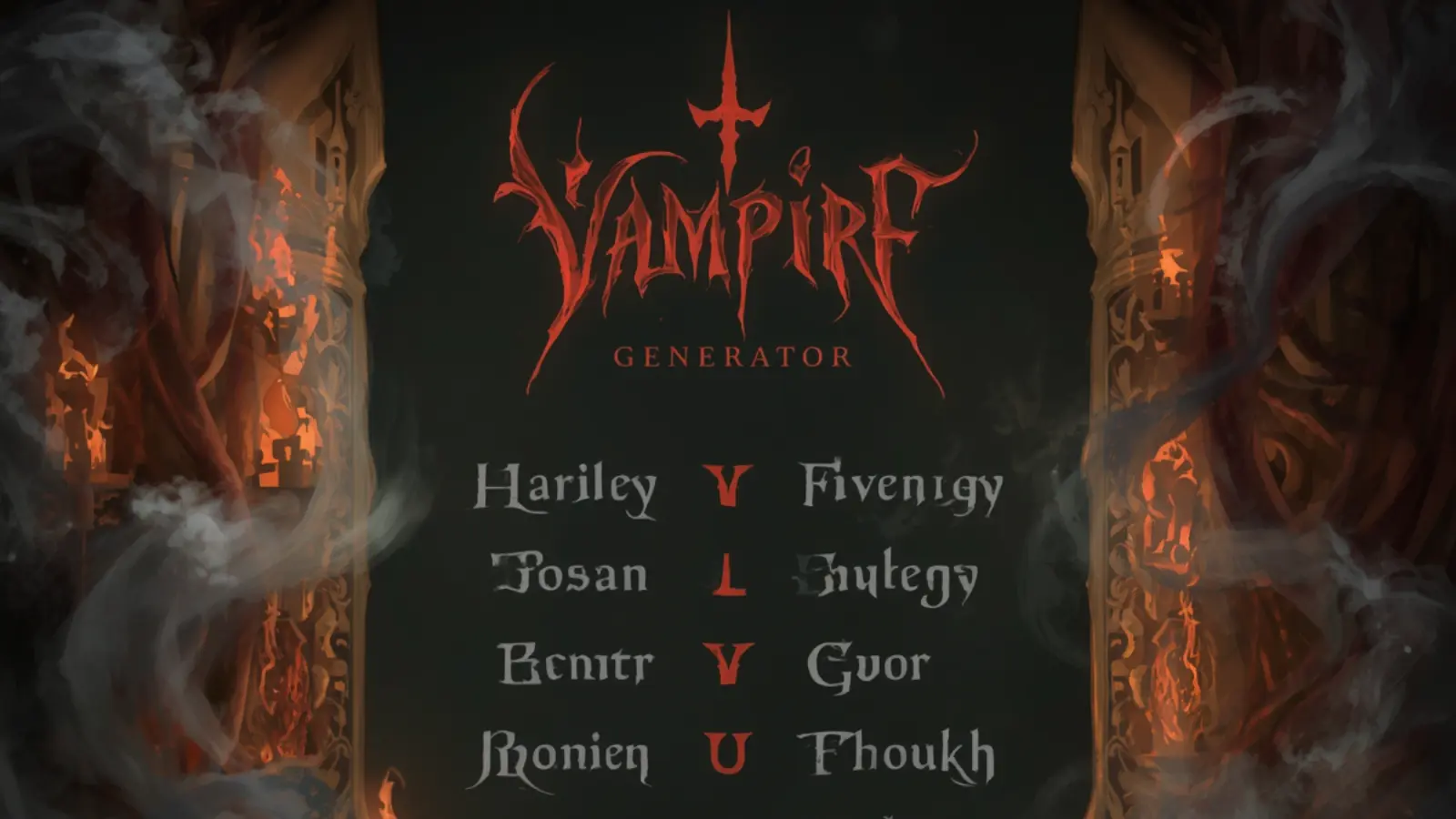 vampire names generator