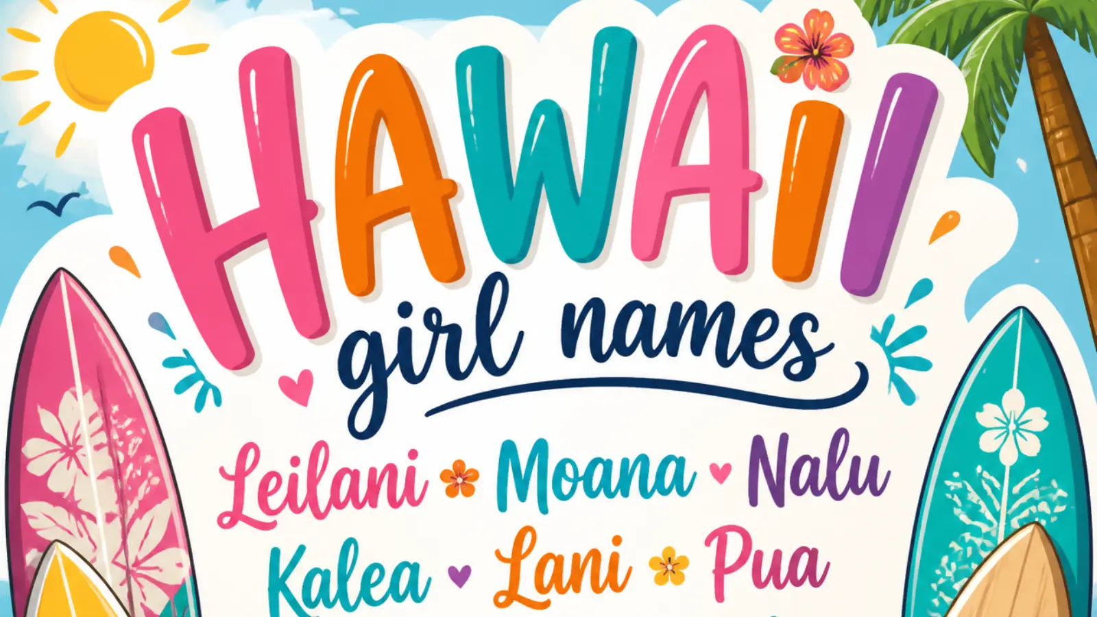 hawaii girl names